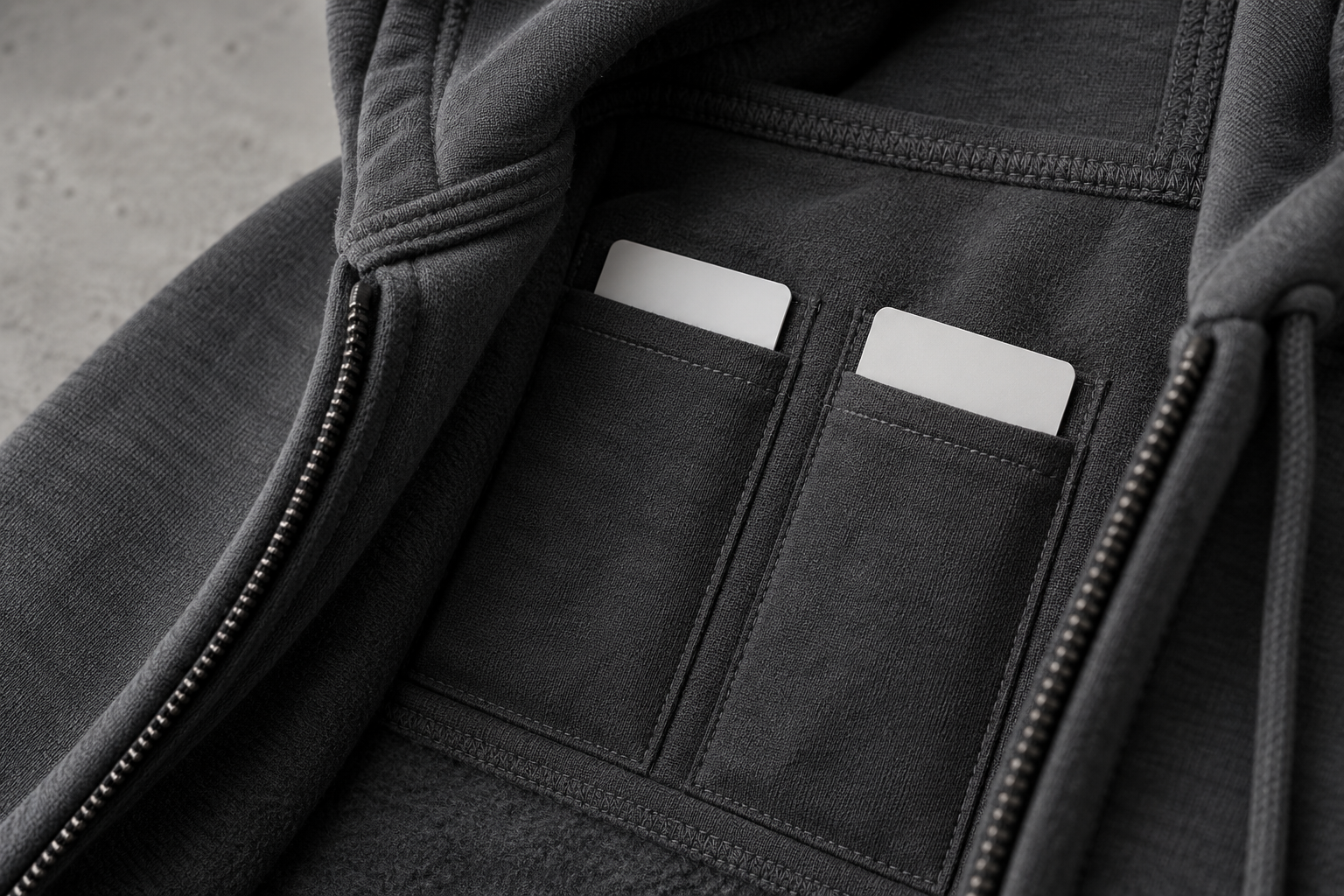 Concept close-up of the Baseline card holders